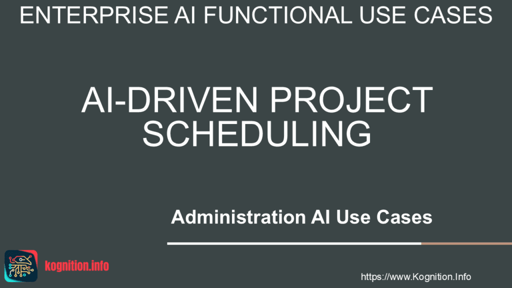 AI-Driven Project Scheduling