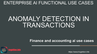 Anomaly Detection in Transactions