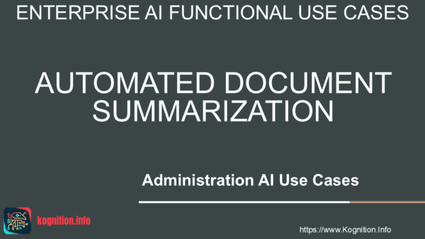 Automated Document Summarization