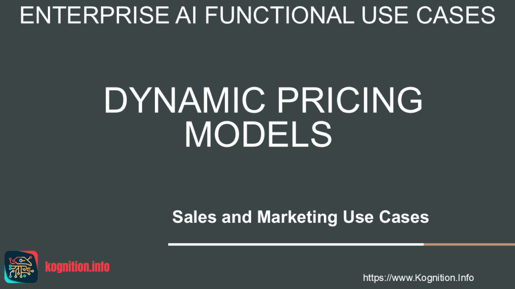 Dynamic Pricing Models