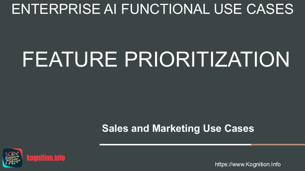 Feature Prioritization