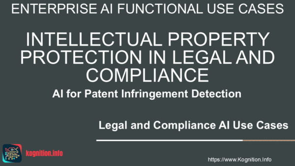 Intellectual Property Protection in Legal and Compliance - AI for Patent Infringement Detection