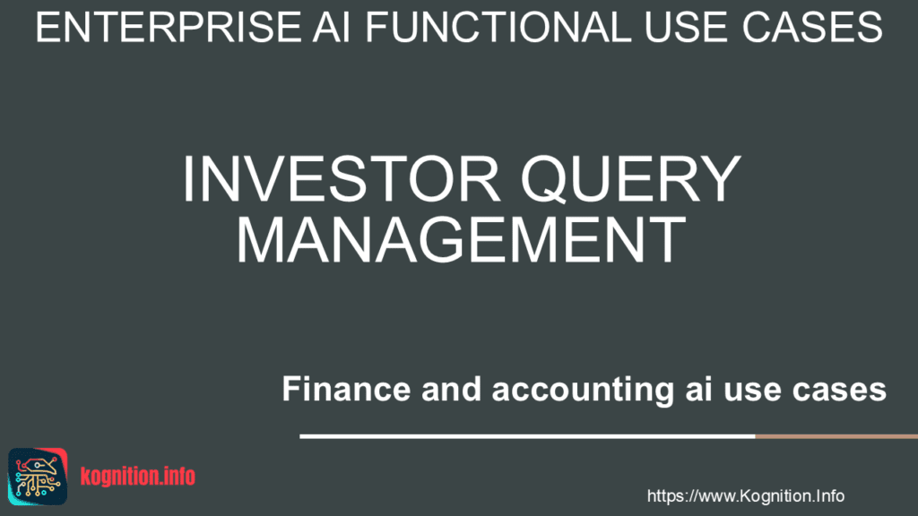 Investor Query Management