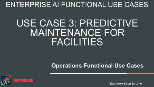 Predictive Maintenance for Facilities
