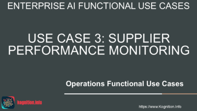 Supplier Performance Monitoring