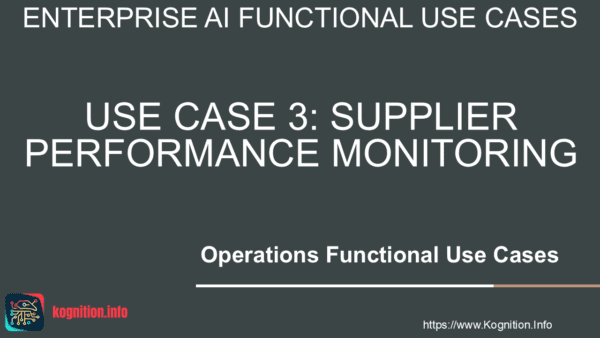 Supplier Performance Monitoring
