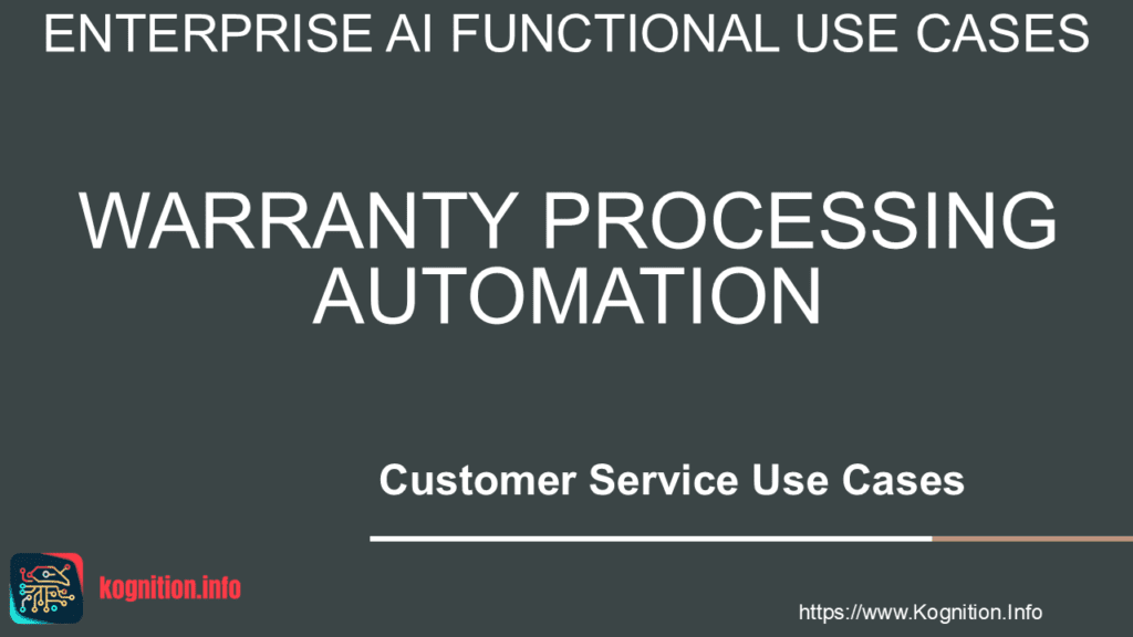 Warranty Processing Automation