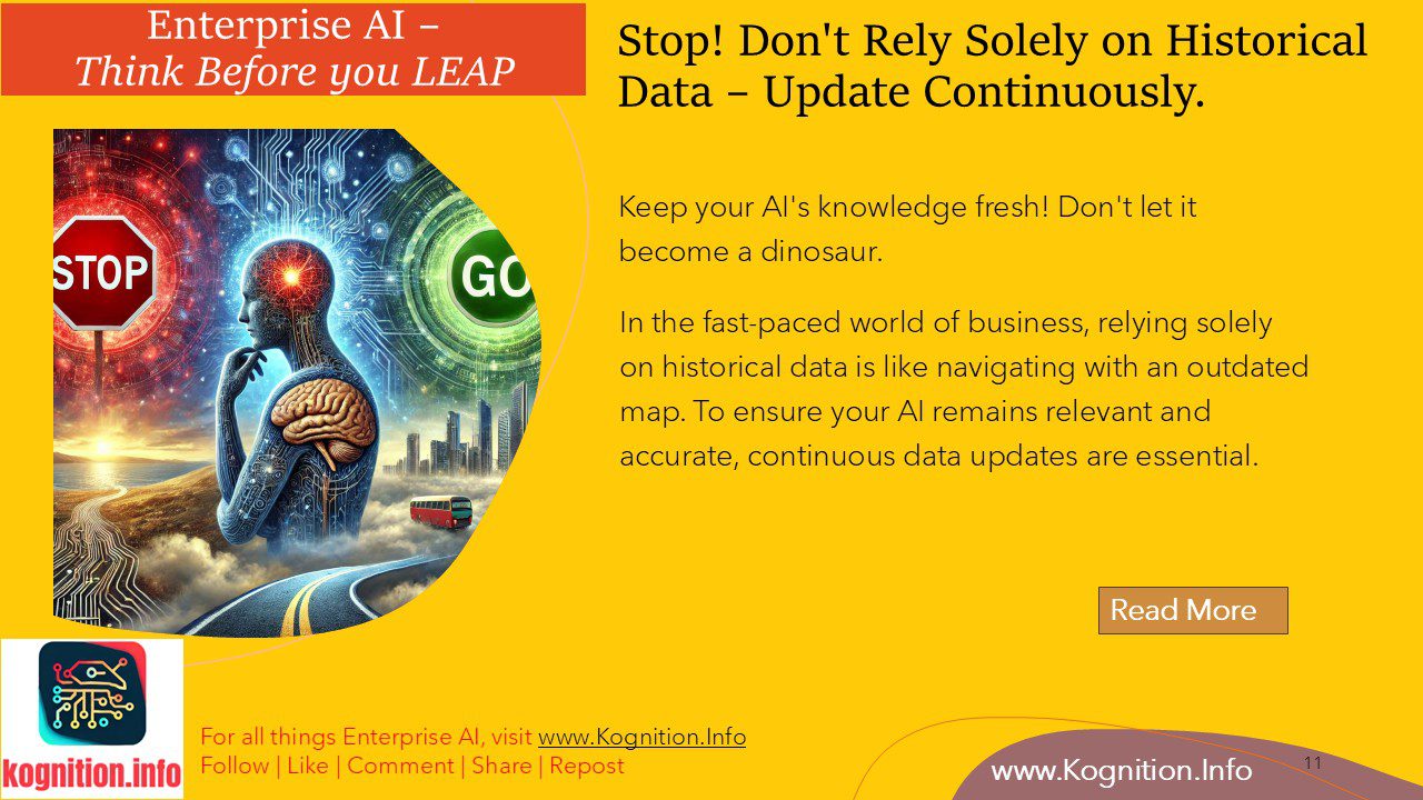 Stop! Don't Rely Solely on Historical Data – Update Continuously.