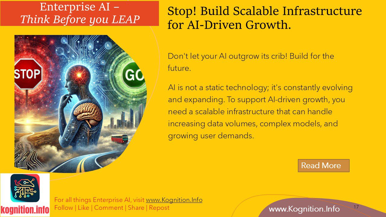 Stop! Build Scalable Infrastructure for AI-Driven Growth.