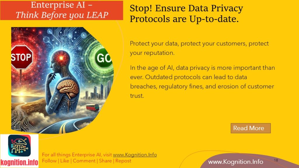 Stop! Ensure Data Privacy Protocols are Up-to-date.