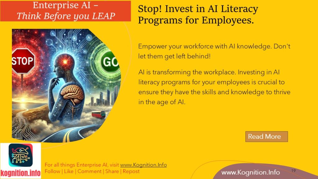 Stop Invest in AI Literacy Programs for Employees