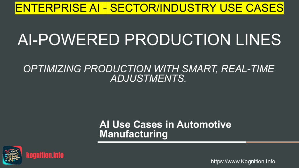AI-Powered Production Lines