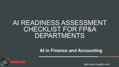 AI Readiness Assessment Checklist for FP&A Departments