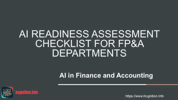 AI Readiness Assessment Checklist for FP&A Departments