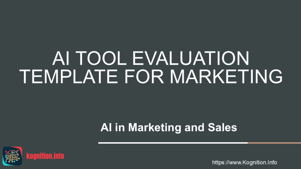 AI Tool Evaluation Template for Marketing