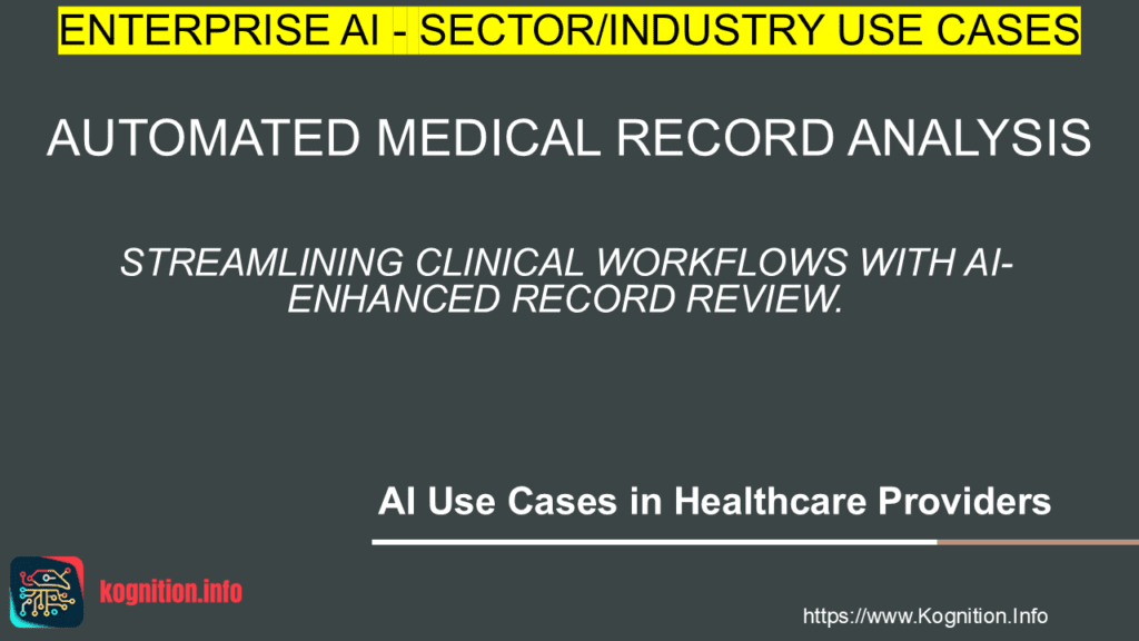 Automated Medical Record Analysis