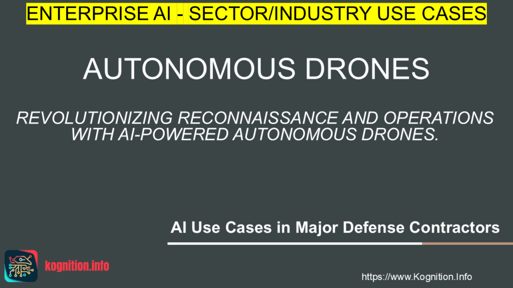 Autonomous Drones