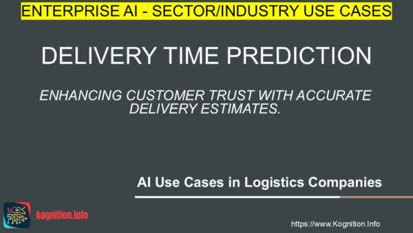Delivery Time Prediction