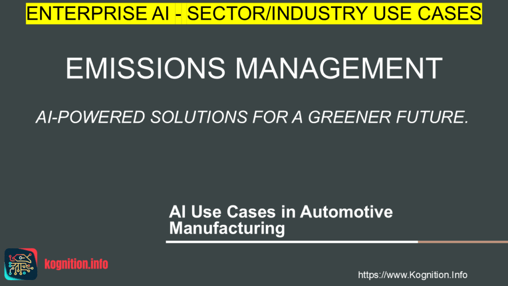Emissions Management