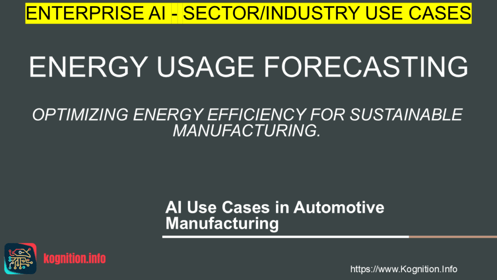 Energy Usage Forecasting