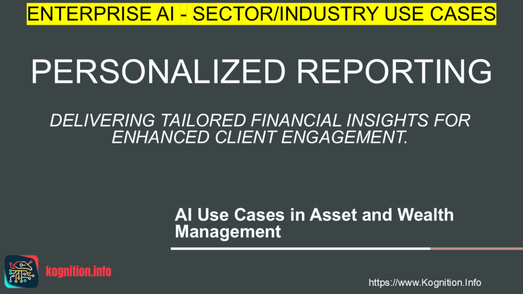 Personalized Reporting