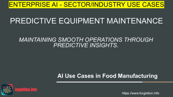 Predictive Equipment Maintenance
