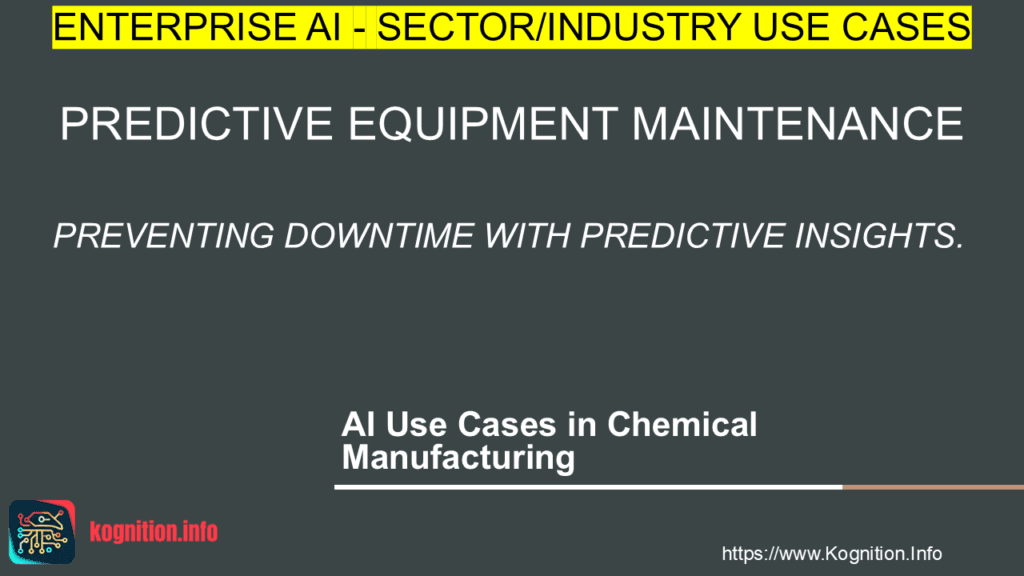 Predictive Equipment Maintenance