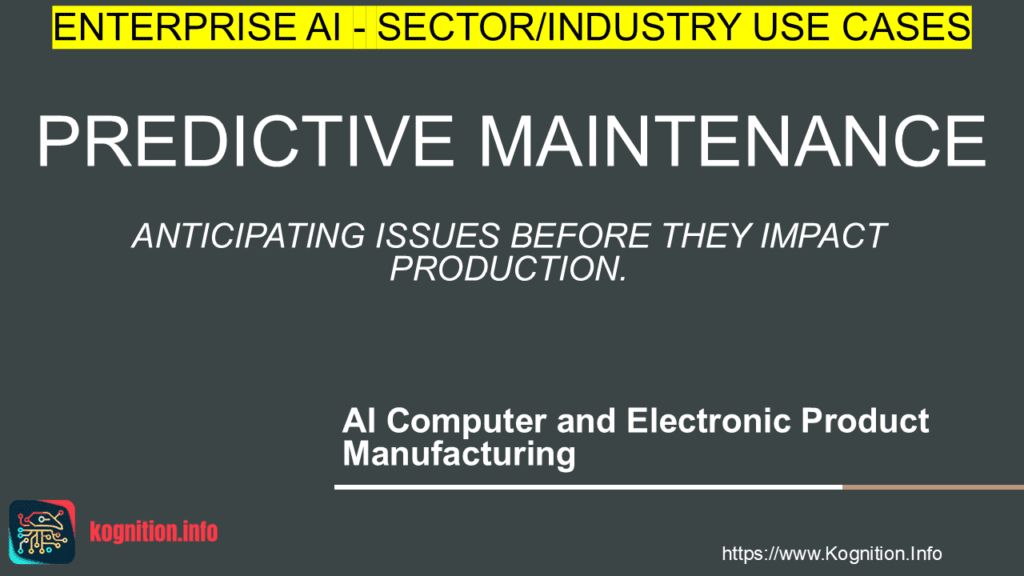 Predictive Maintenance