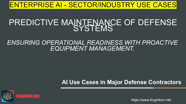 Predictive Maintenance of Defense Systems