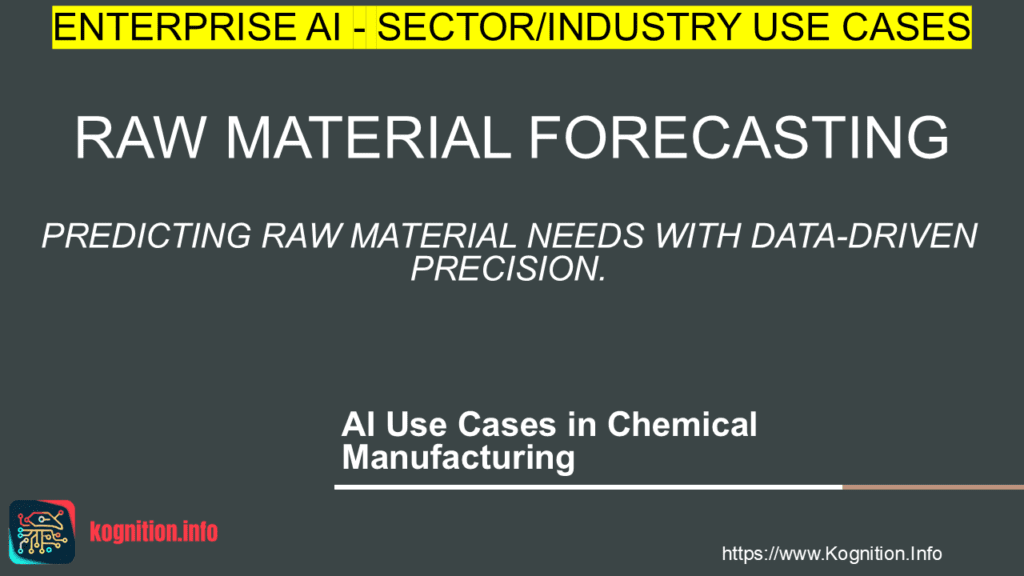 Raw Material Forecasting