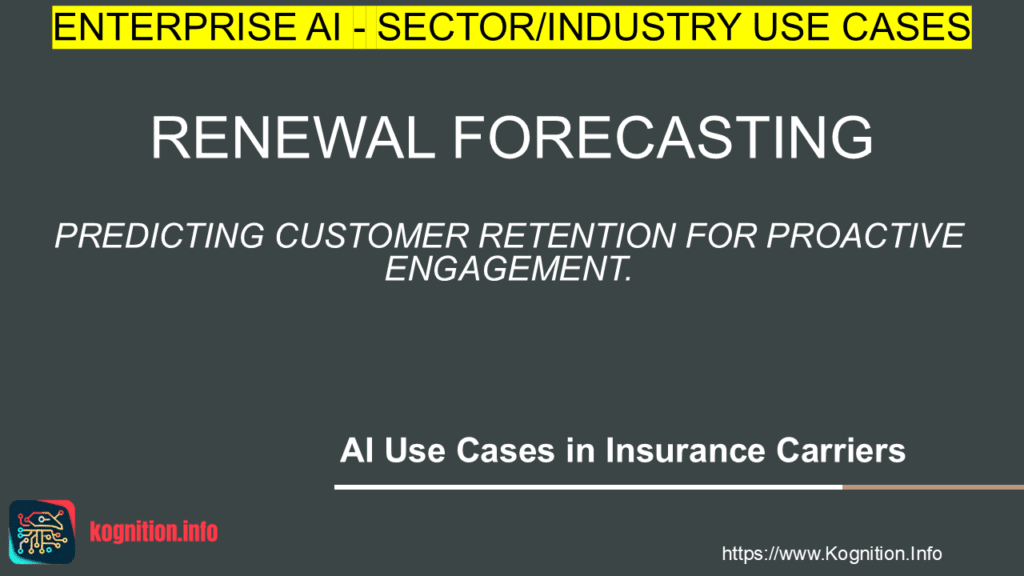 Renewal Forecasting