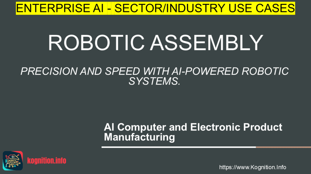 Robotic Assembly