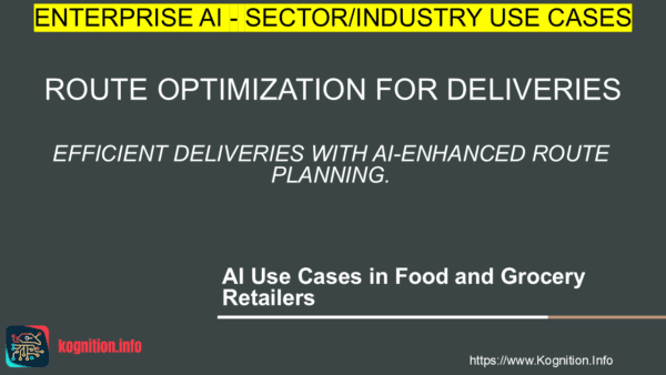 Route Optimization for Deliveries