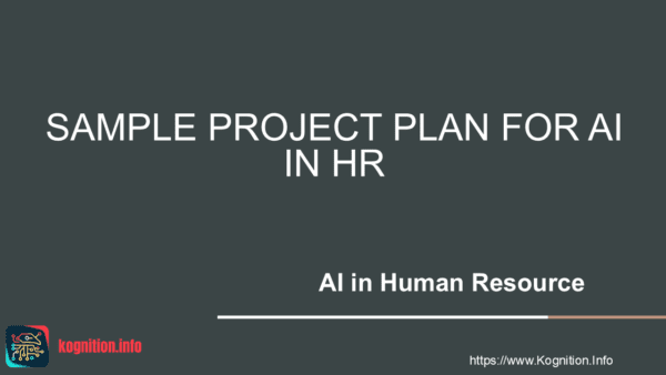 Sample Project Plan for AI in HR