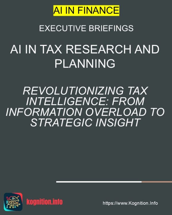 AI in Tax Research and Planning