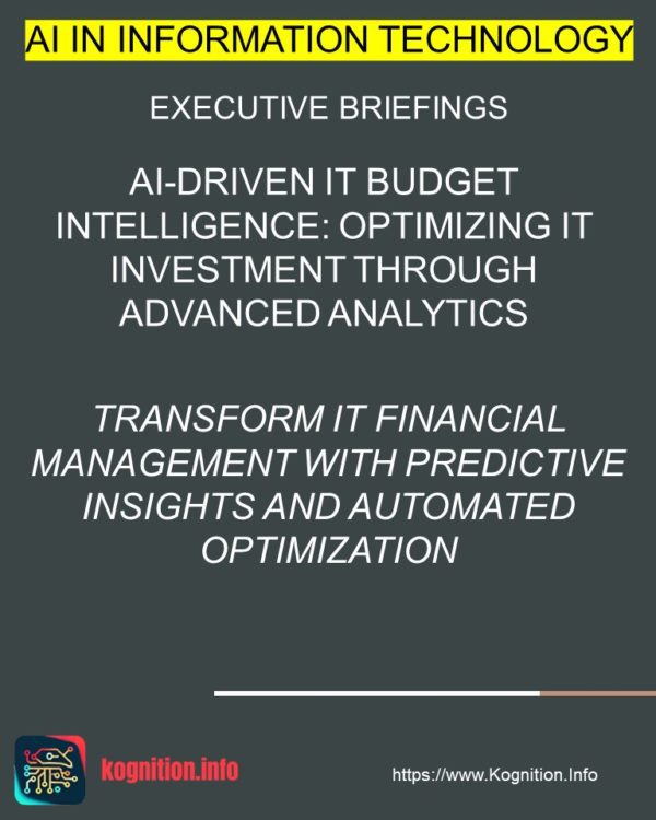 AI-Driven IT Budget Intelligence