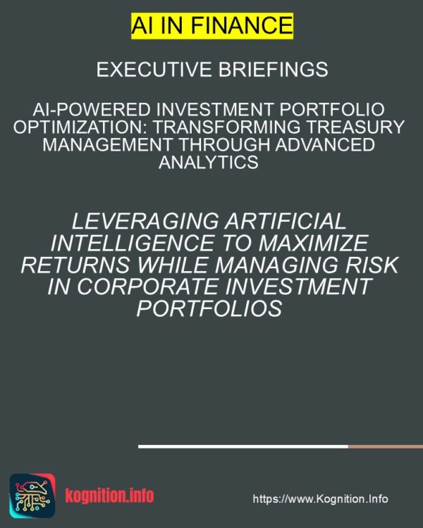 AI-Powered Investment Portfolio Optimization