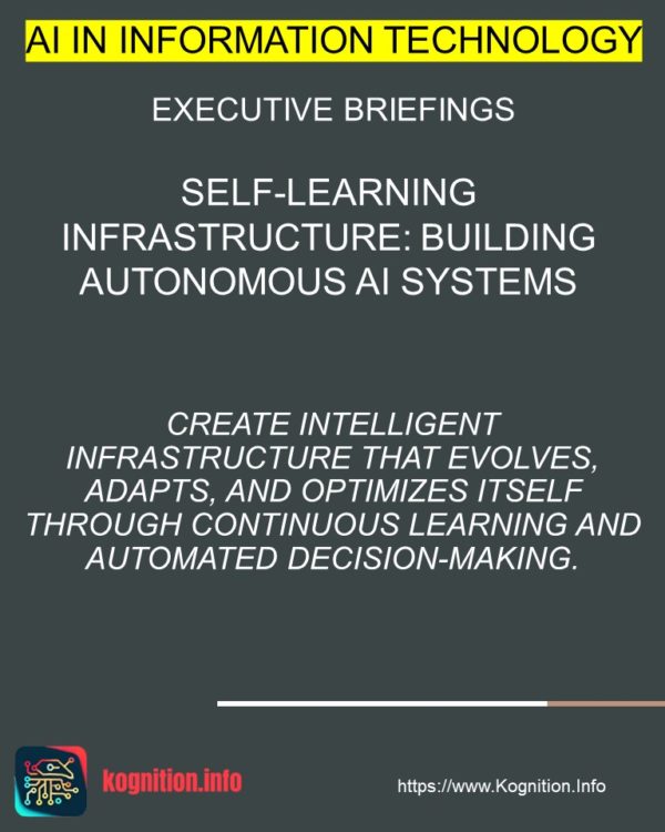 Self-Learning Infrastructure