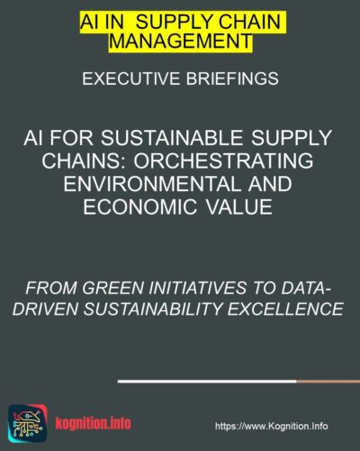 AI for Sustainable Supply Chains