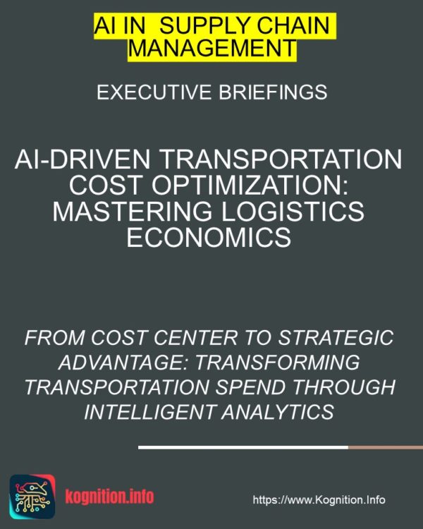 AI-Driven Transportation Cost Optimization
