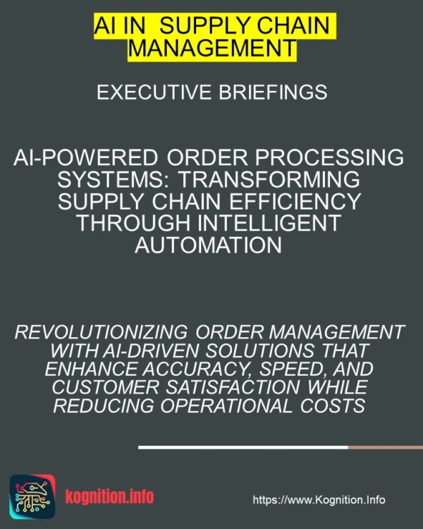 AI-Powered Order Processing Systems