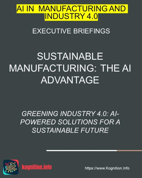 Sustainable Manufacturing