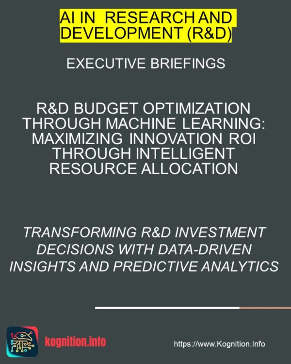 R&D Budget Optimization Through Machine Learning