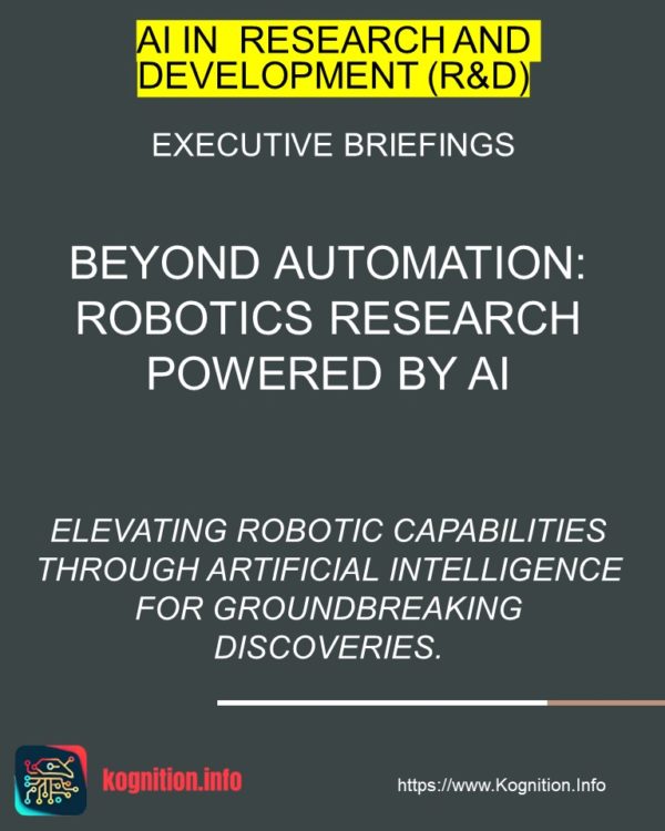 Robotics Research Powered by AI