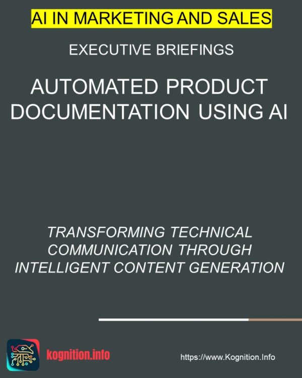 Automated Product Documentation Using AI