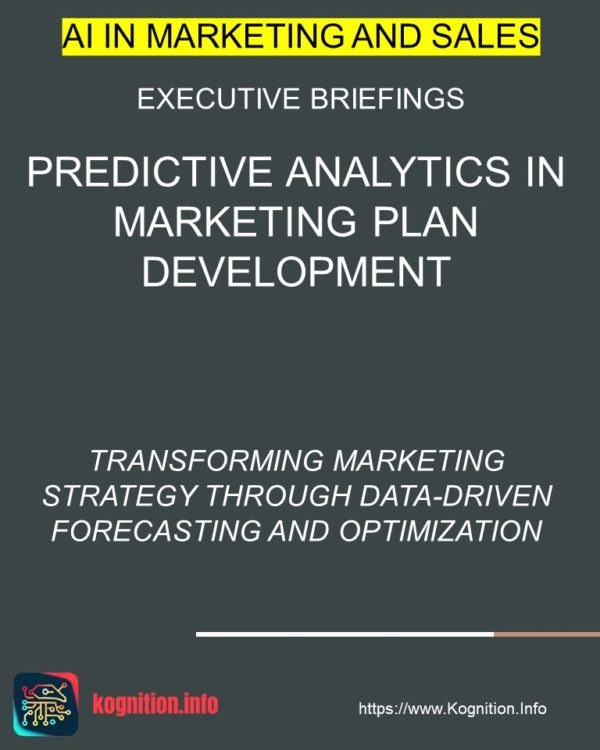 Predictive Analytics in Marketing Plan Development