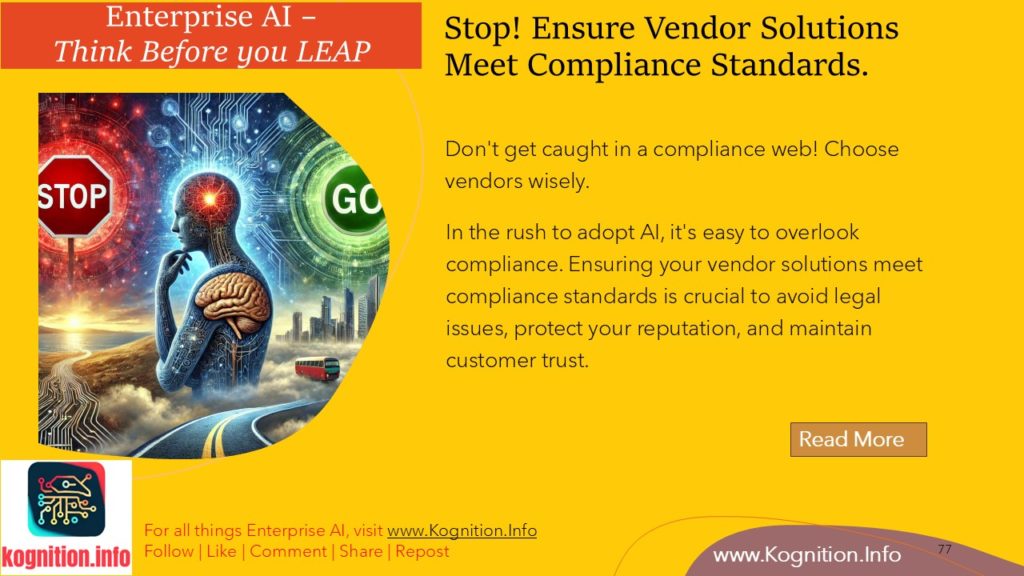 Stop! Ensure Vendor Solutions Meet Compliance Standards.