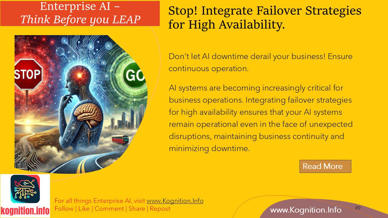 Stop Integrate Failover Strategies for High Availability