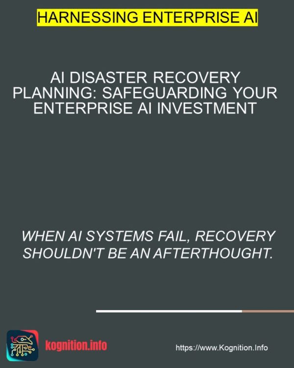 AI Disaster Recovery Planning