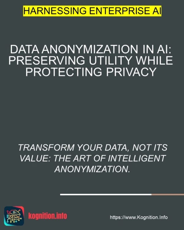 Data Anonymization in AI